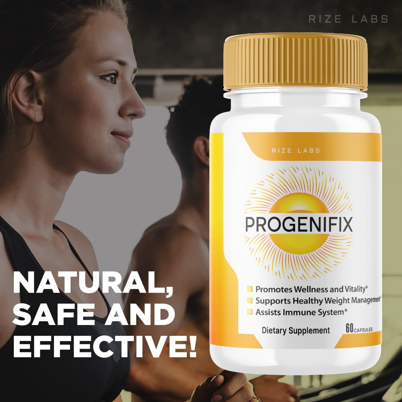 rize labs (2 Pack) Progenifix Weight Loss Supplement, Progenifix Capsules Total Body Wellness rize labs uk supplements