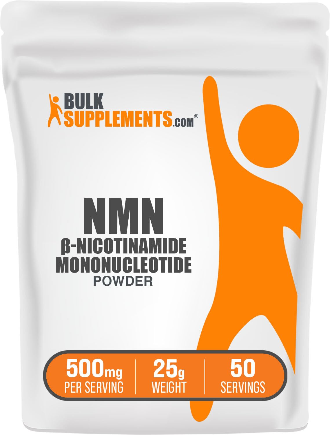 BulkSupplements.com Nicotinamide Mononucleotide (NMN) - NAD Supplement - NAD Booster - NMN Supplement - Liposomal NAD (25 Grams - 0.88 oz) BulkSupplements uk supplements