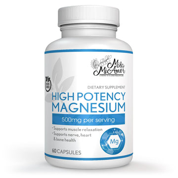 Milamiamor High Potency Magnesium | Whole Body Support | Heart, Nerve and Bone Milamiamor uk supplements