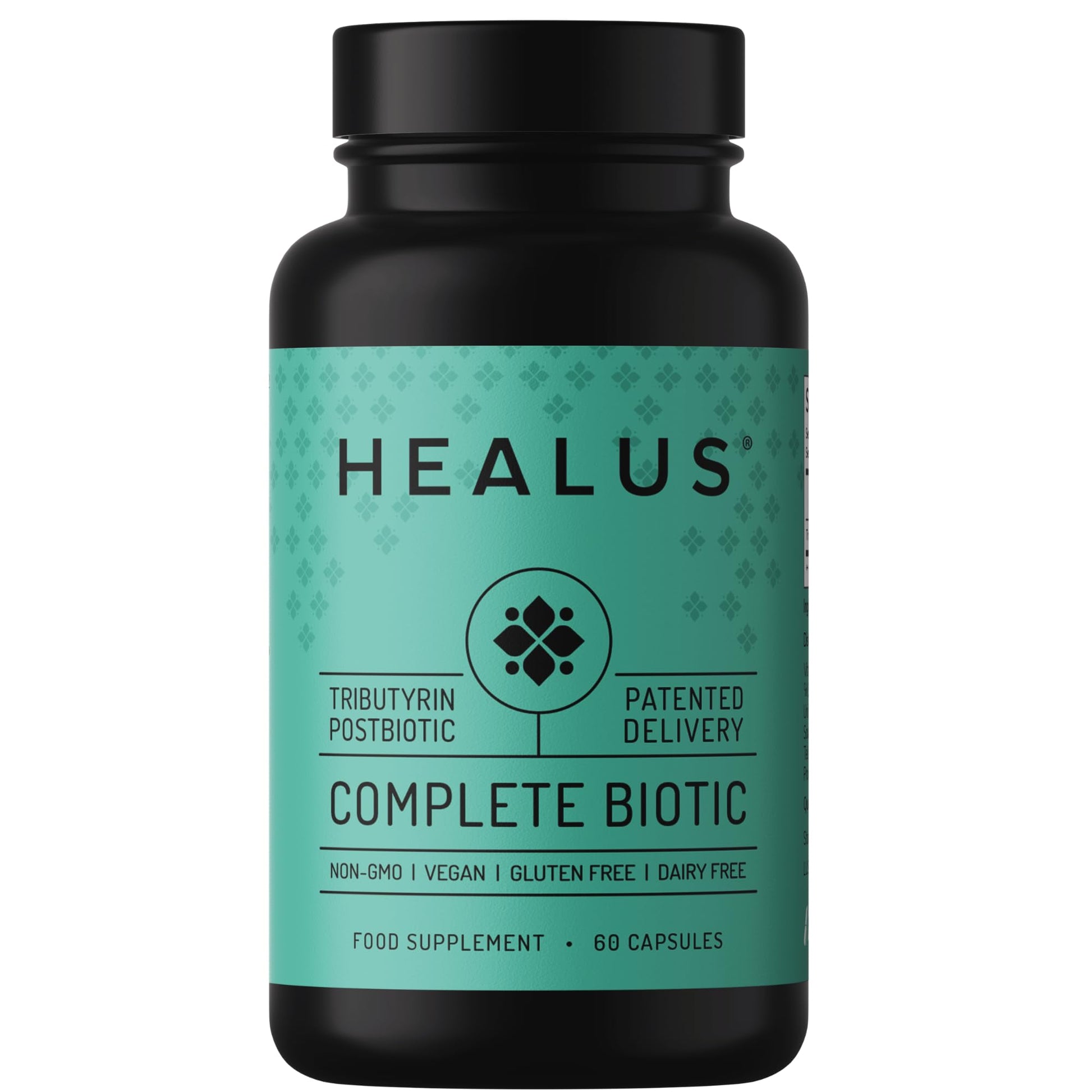 Healus Complete Biotic - Postbiotic Tributyrin Supplement - Postbiotics for Gut Health - Butyrate Gut Health Supplement Healus uk supplements