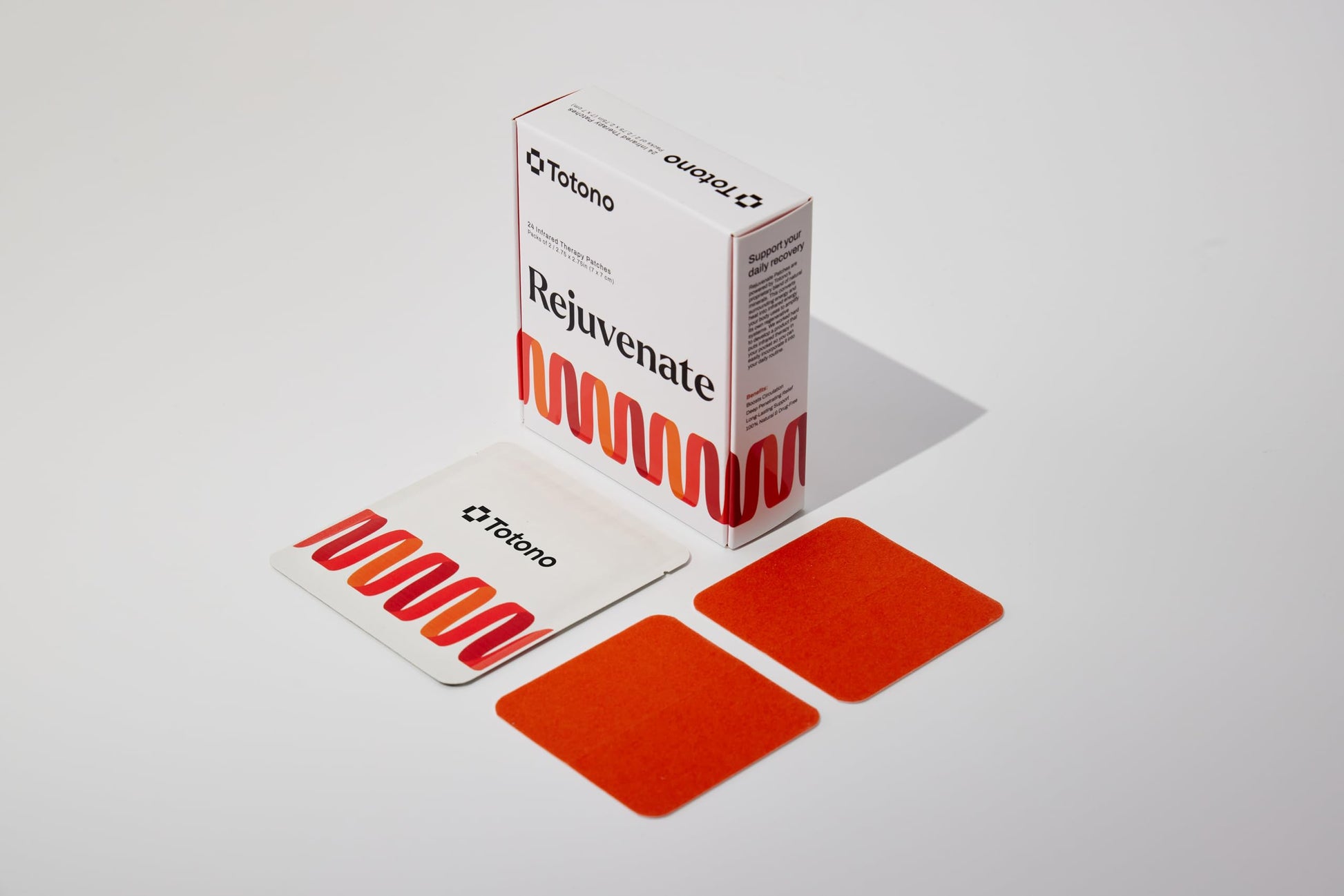 Totono Infrared Therapy Patches – 24 Far‑Infrared Bioceramic Patches (24 Pack) – Drug-Free, Portable, Essential Oil‑Infused for Muscles & Joints Totono uk supplements