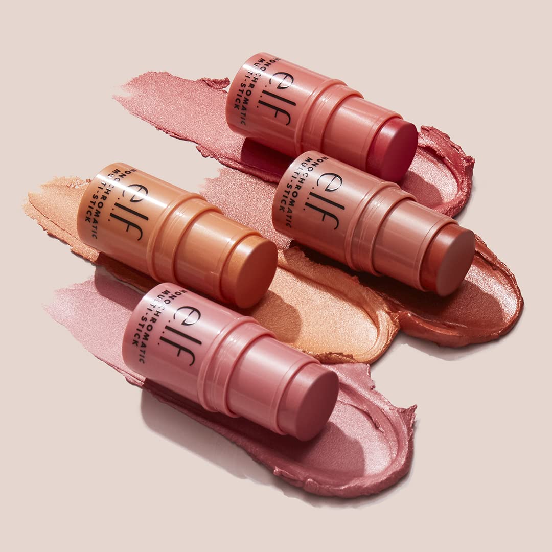 e.l.f., Monochromatic Multi Stick, Creamy, Lightweight, Versatile, Luxurious, Adds Shimmer, Easy To Use On The Go, Blends Effortlessly, Sparkling Rose, 0.17 Oz e.l.f. uk supplements