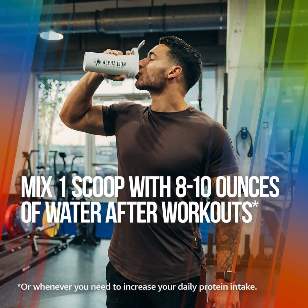 ALPHA LION Superhuman Whey Protein Powder, Great Tasting Pure Whey Protein Isolate ALPHA LION uk supplements