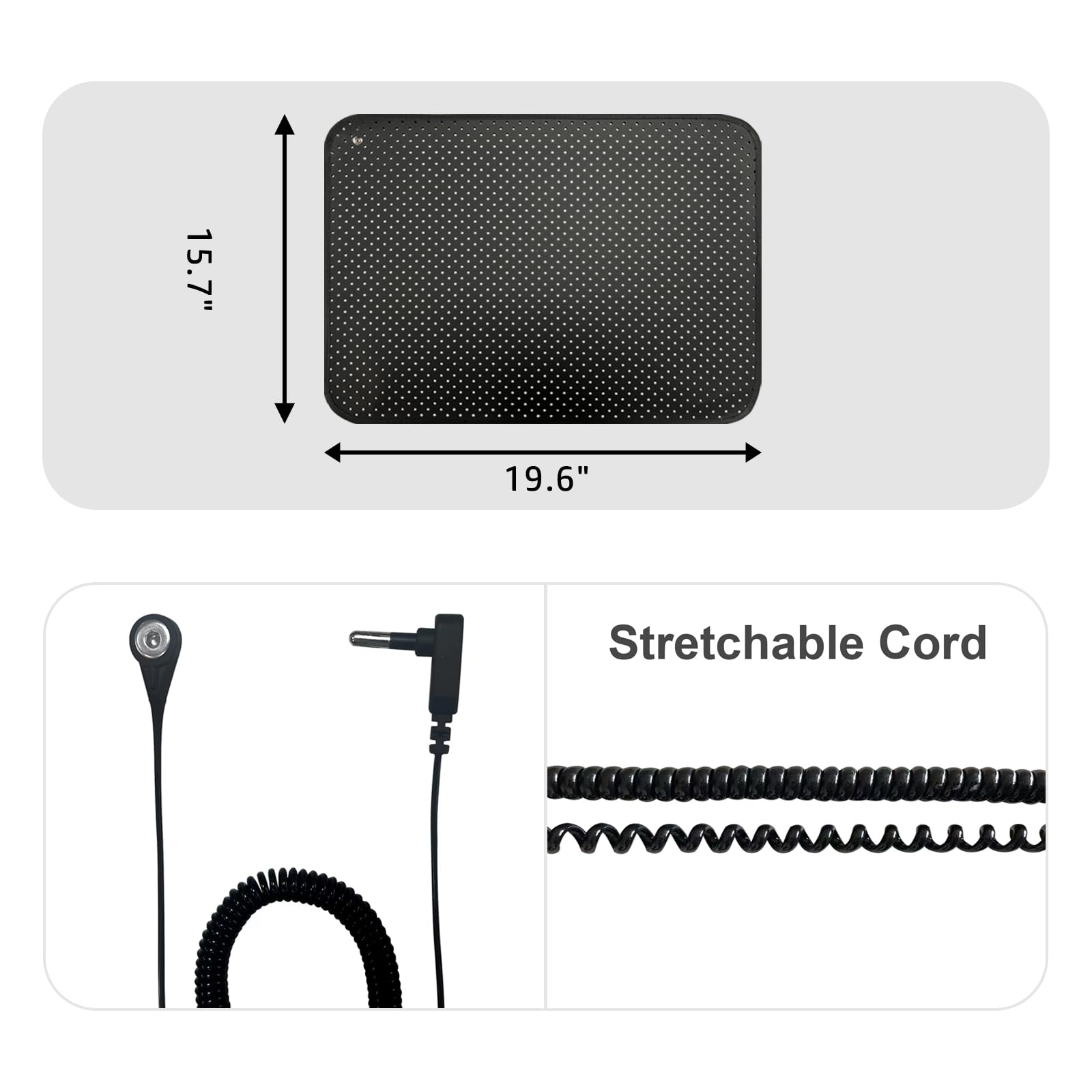 EOHELGRO Grounding Mat, Earth Grounding Mat for Sleeping, Earth Mat Grounding Pad for Energy EOHELGRO uk supplements
