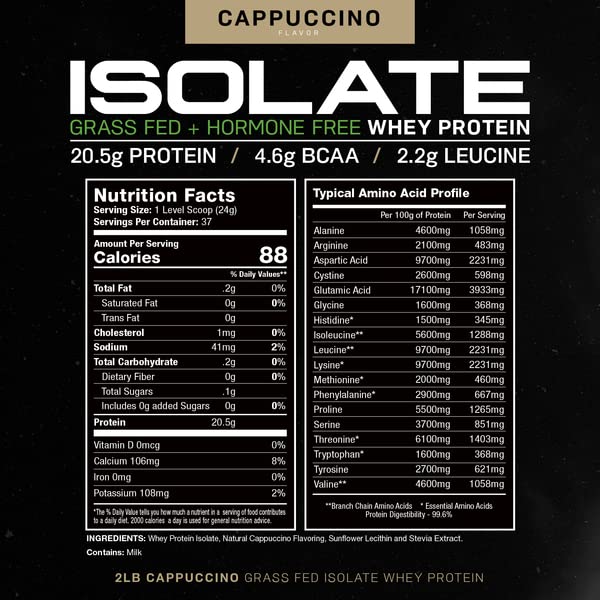 Muscle Feast Grass-Fed Whey Protein Isolate, All Natural Hormone Free Pasture Raised Muscle Feast uk supplements