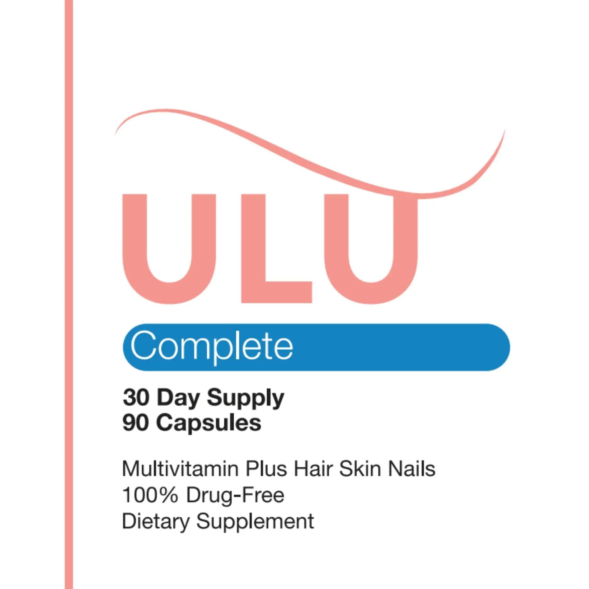 ULULIFE Complete Multivitamin for Men & Women: All-Natural & Cruelty Free with Biotin, Collagen, Keratin, & More - Promotes Hair Growth & Thickness ULULIFE uk supplements