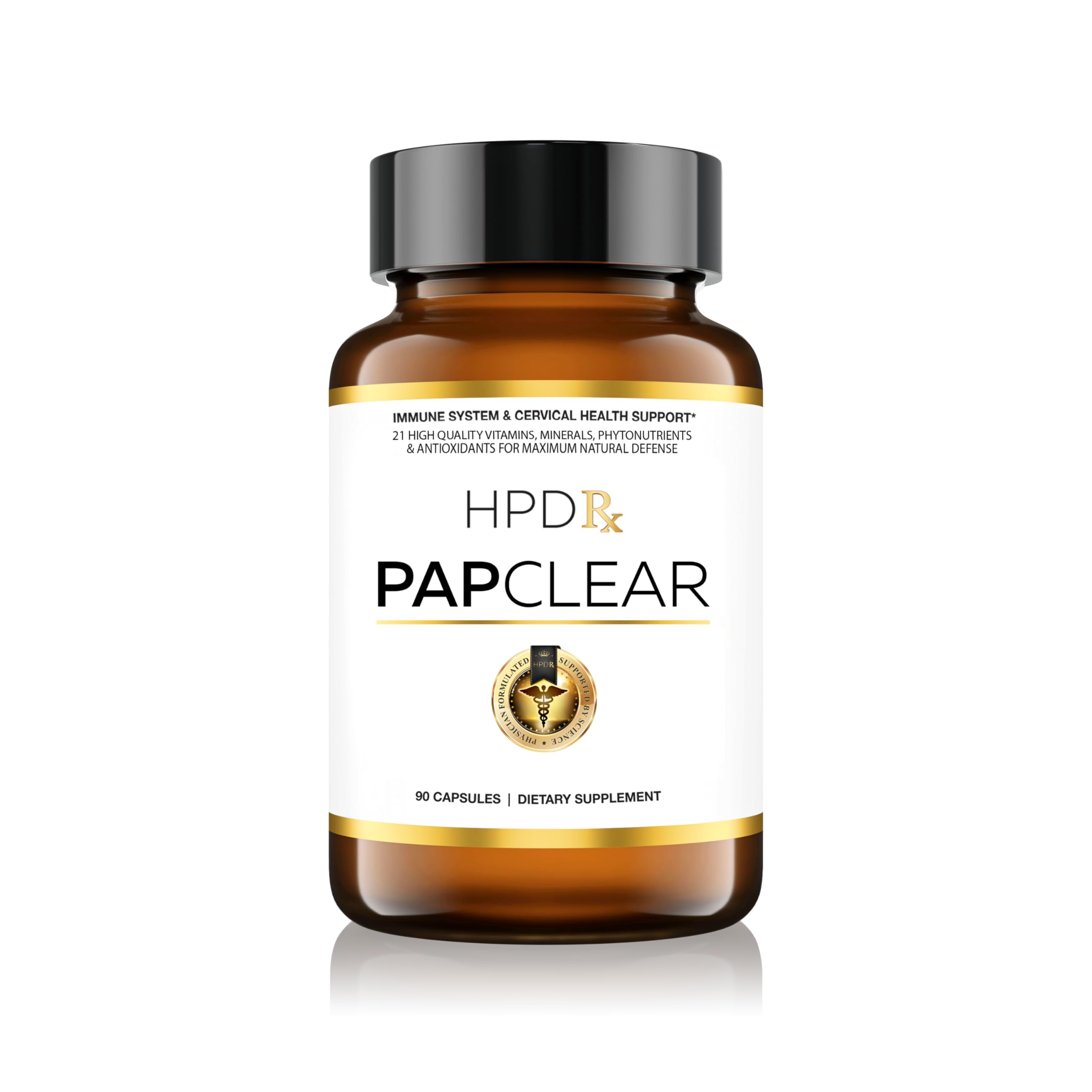 HPD Rx PAPCLEAR Physician Formulated | All Natural HPV Immune Support Supplement HPD Rx uk supplements