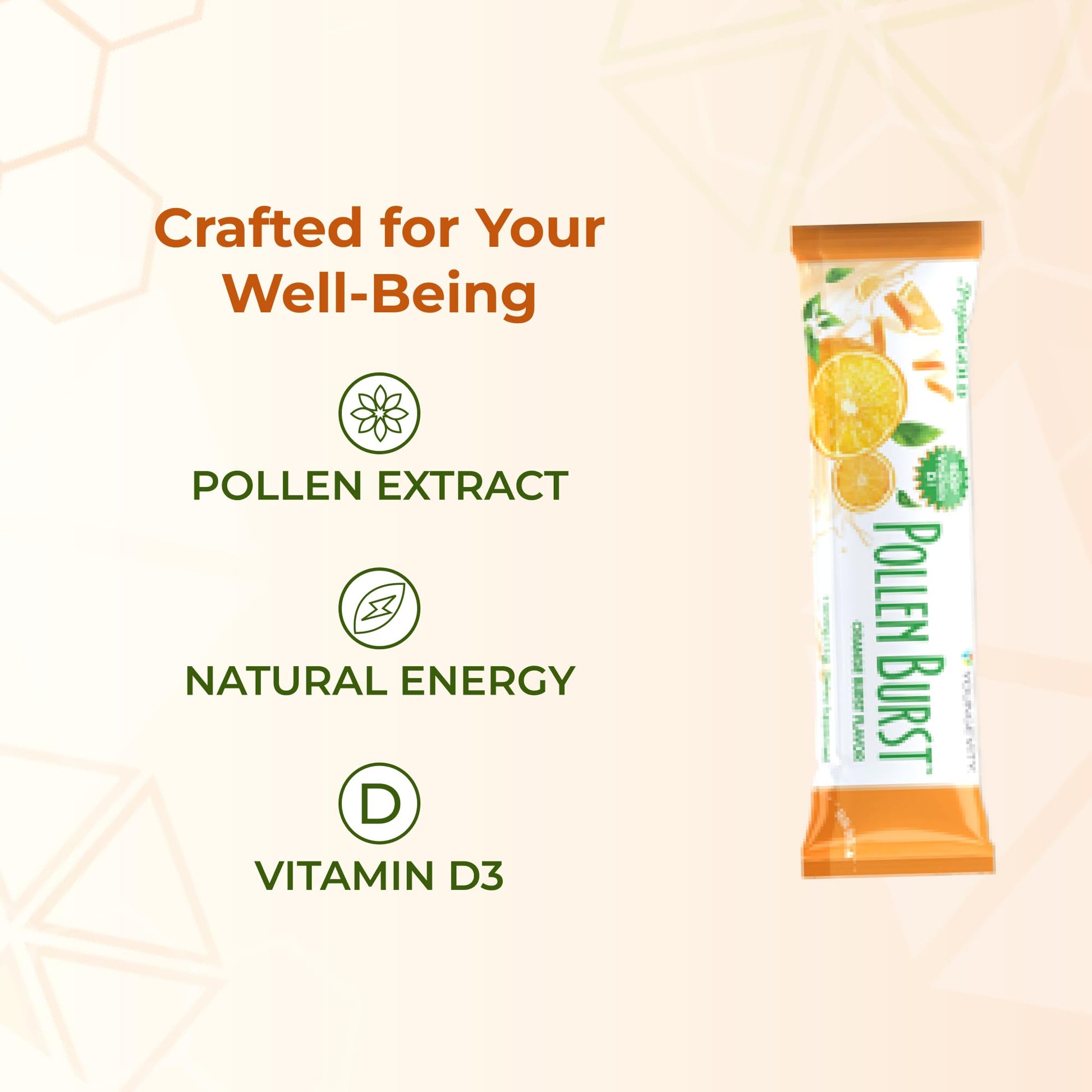 Youngevity ProJoba Pollen Burst™ - Clean Natural Energy Supplement w/Green Tea, Pollen Extract, GliSODin® - Increase Focus, Brain Boost, Endurance, Mental Clarity (30 Sticks) Youngevity uk supplements
