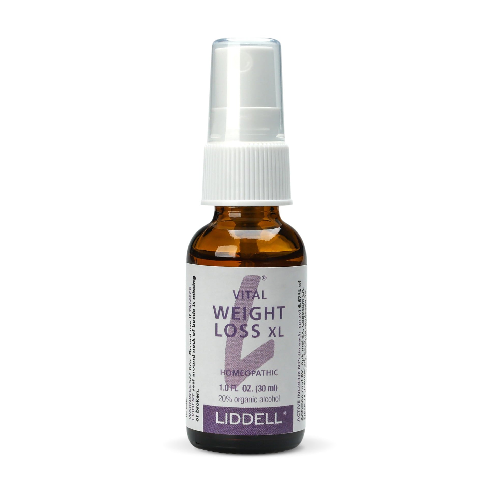 VITL Weight Loss XL Liddell Homeopathic 1 oz Liquid Liddell uk supplements