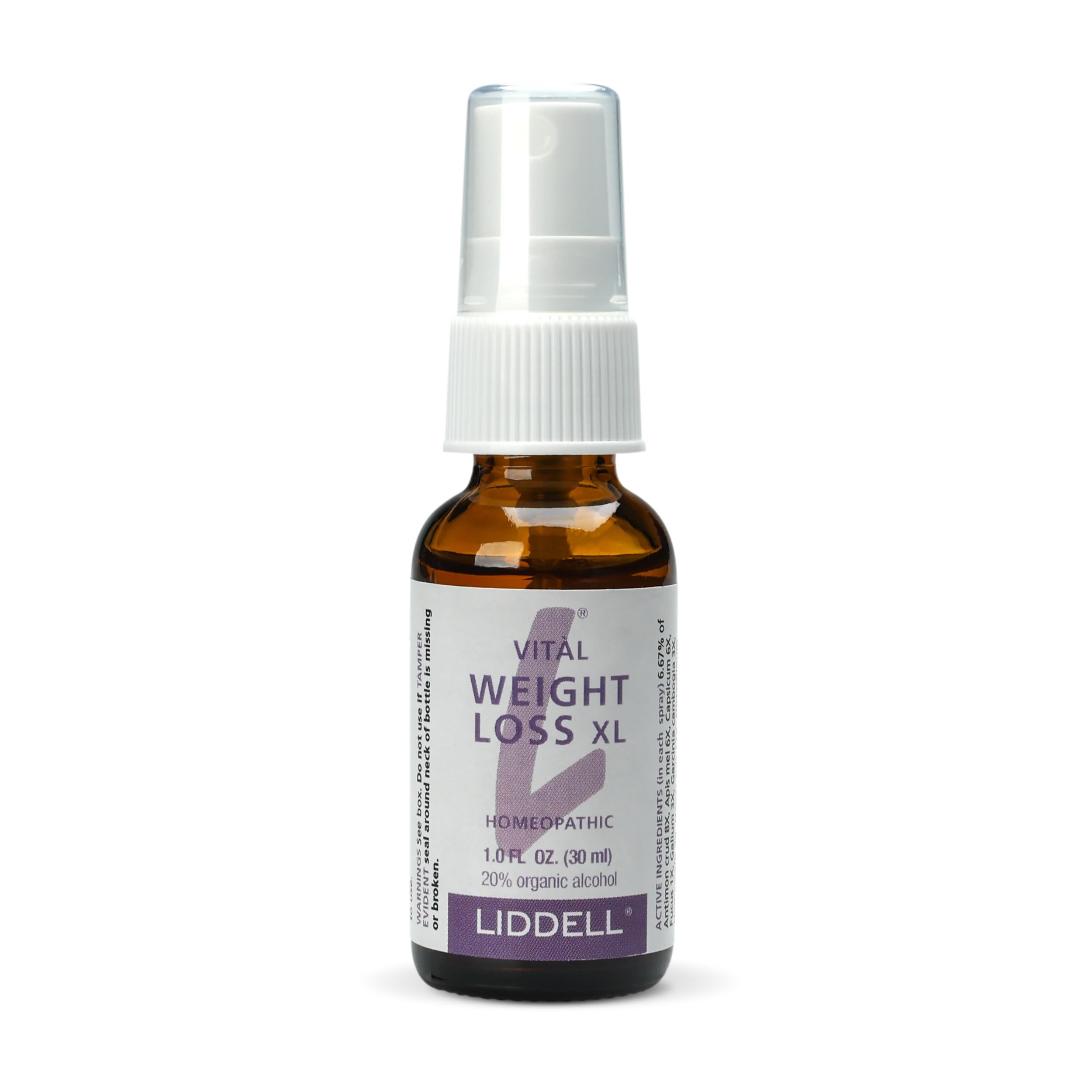 VITL Weight Loss XL Liddell Homeopathic 1 oz Liquid Liddell uk supplements
