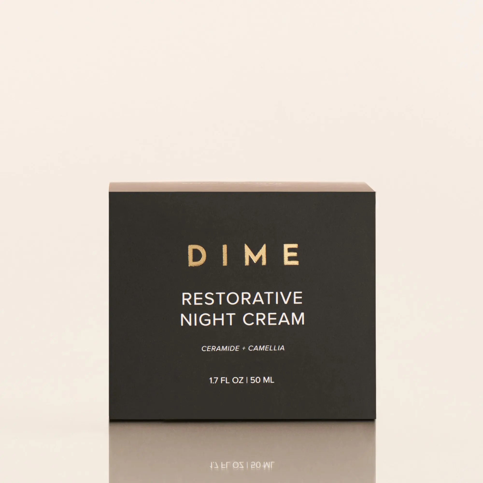 DIME Beauty Restorative Night Cream, Facial Moisturizer with Ceramides and Sea Buckthorn, 1.7 oz / 50 ml in Pump DIME uk supplements