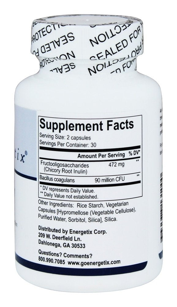 Flora Synergy 60 Capsules Energetix uk supplements