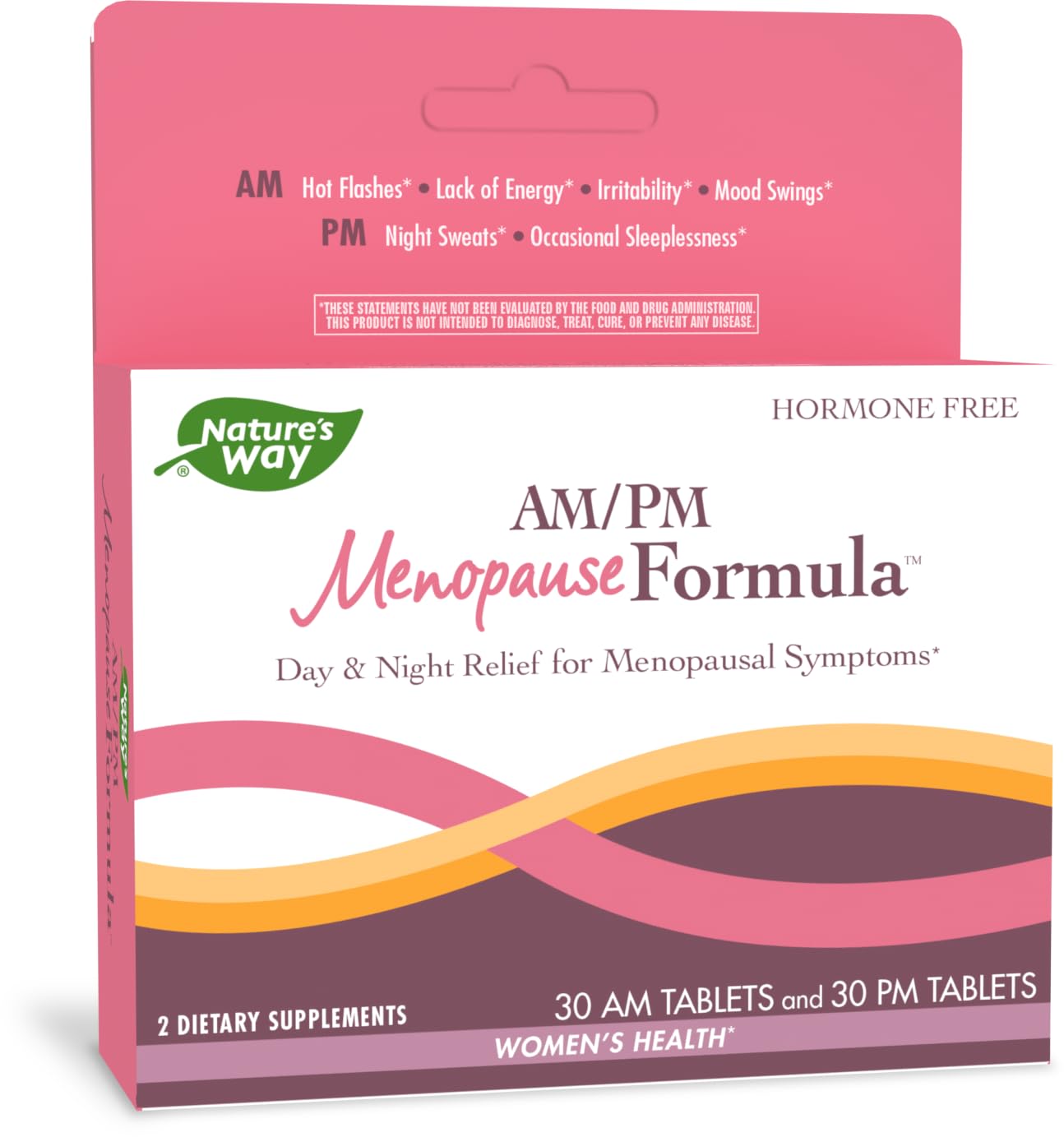 Nature's Way AM/ PM Menopause and Hot Flash Relief*, Hormone-Free Formulas Including Nature's Way uk supplements
