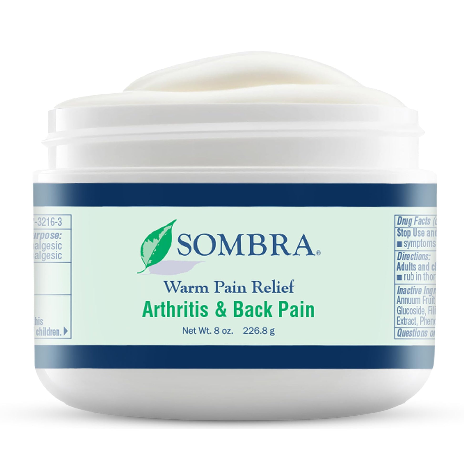 Sombra Warm Therapy Gel – Warming Muscle Comfort & Tension Relief – 8oz Jar Sombra uk supplements
