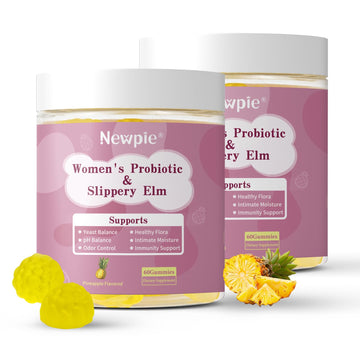 Blltzzz Her Juicy Women's Probiotic Gummies | Pineapple Flavor | Contains Slippery Elm and Probiotic Blend to Support Women's Intimate pH Balance, Gut Wellness and Overall Well-Being | 60 Gummies (2) Blltzzz uk supplements