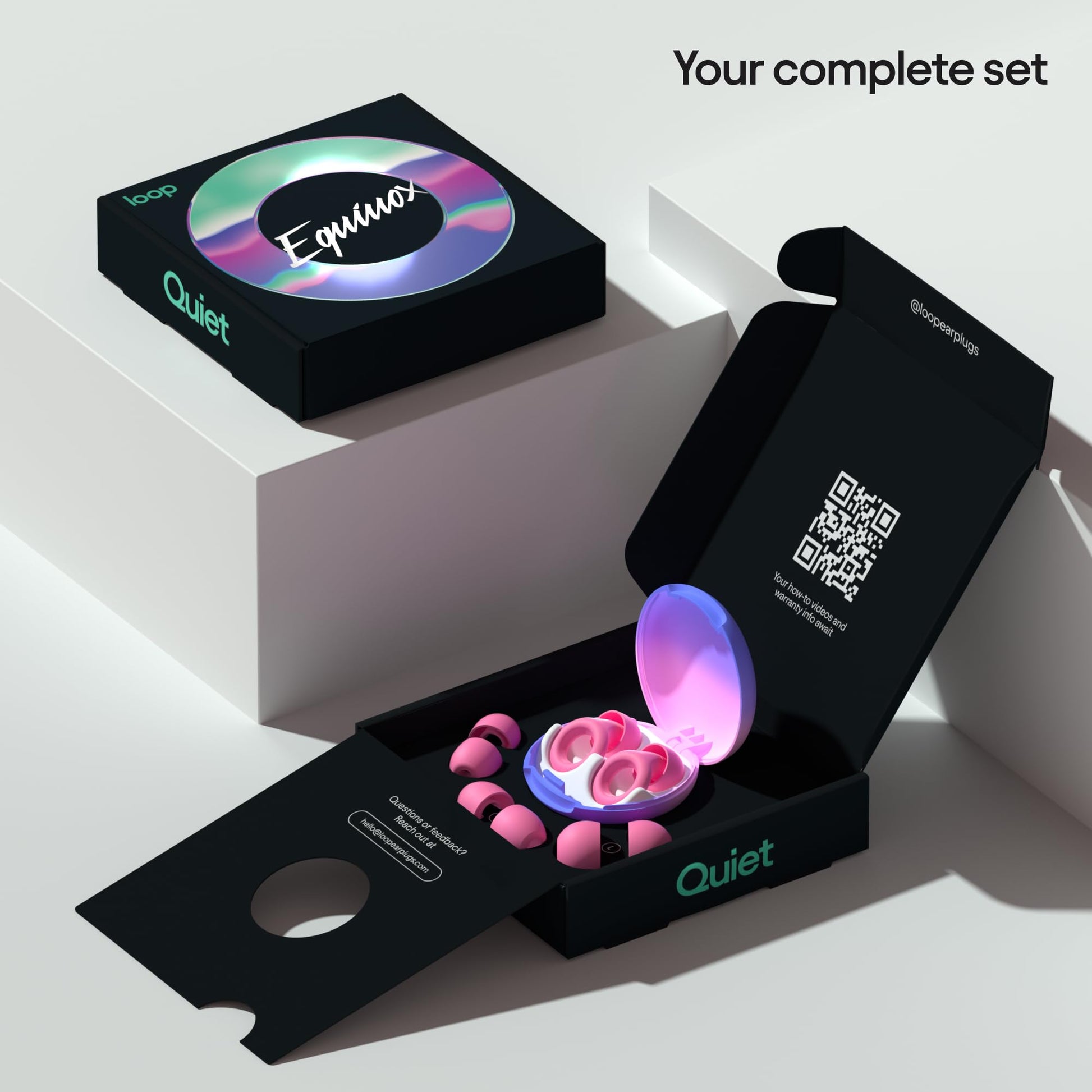 Loop Quiet Equinox Earplugs – Reusable Noise-Reducing Earplugs | Colourful Hearing Loop uk supplements
