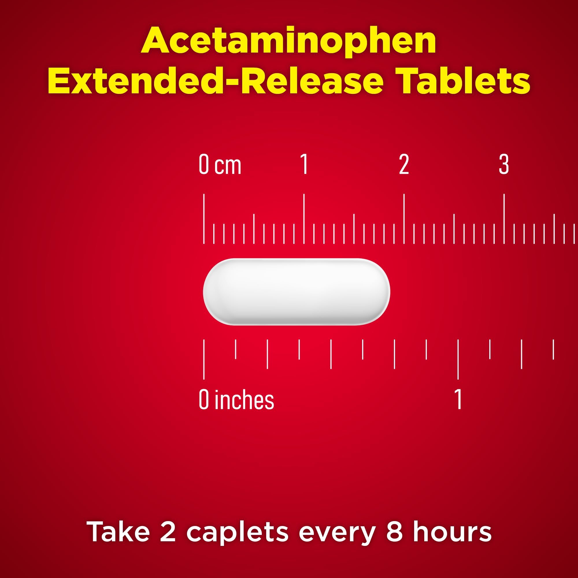 Amazon Basic Care Acetaminophen Extended-Release Tablets, 650 mg, Pain Reliever, Fever Reducer, Arthritis Pain, Headache, Backache, Menstrual Pain, 400 Count Amazon Basic Care uk supplements