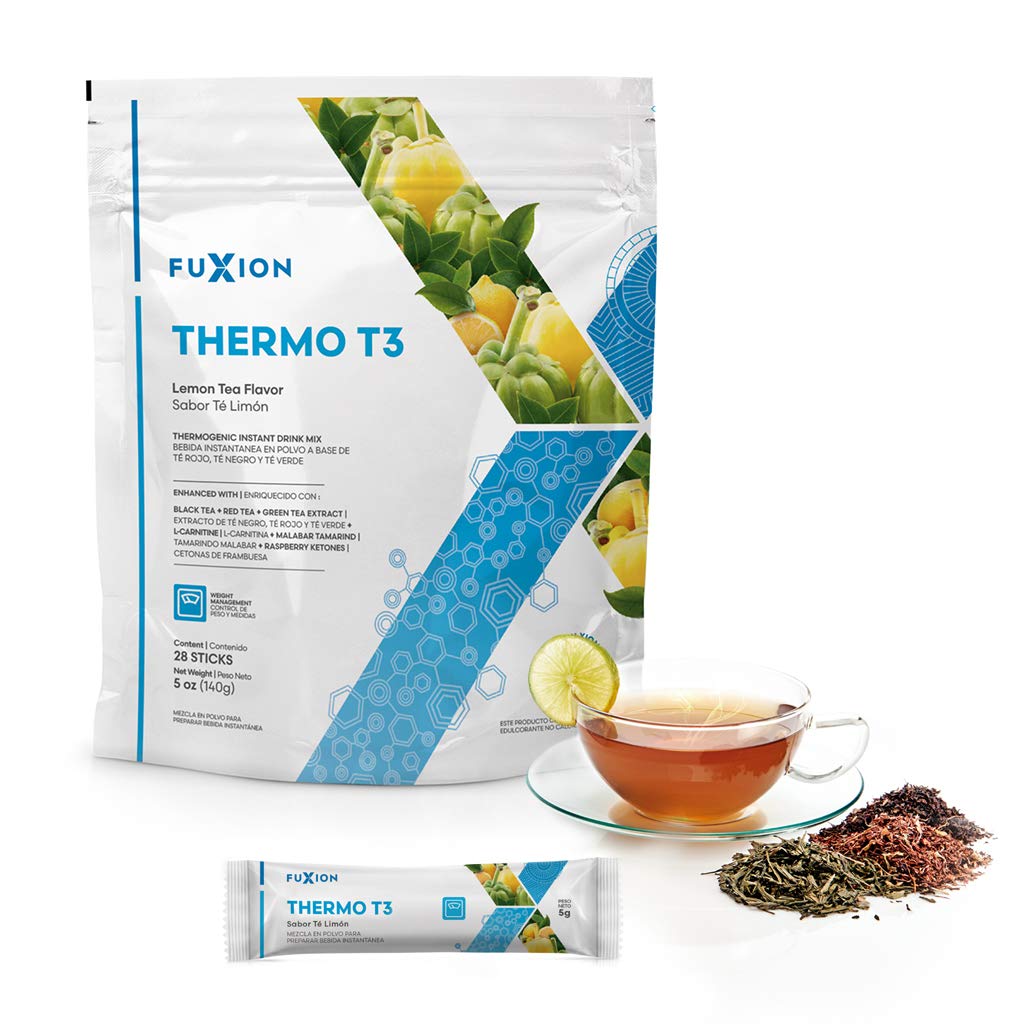 FuXion Thermo T3,Delicious Lemon Tea Flavor(Thermo TT3, 28 Sachets) CHNLML uk supplements