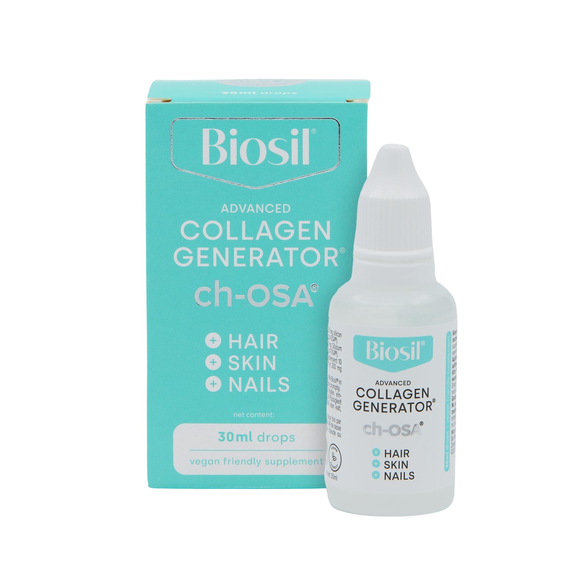 Biosil Collagen Generator - 30 mL Drops - with Patented ch-OSA Complex BioSil uk supplements