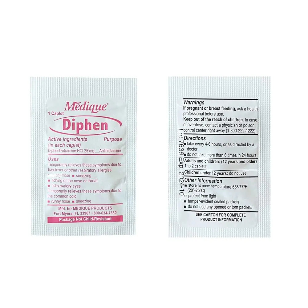 MEDICATIONS Unit DOSE Pack by RESCUE ESSENTIALS Rescue Essentials uk supplements
