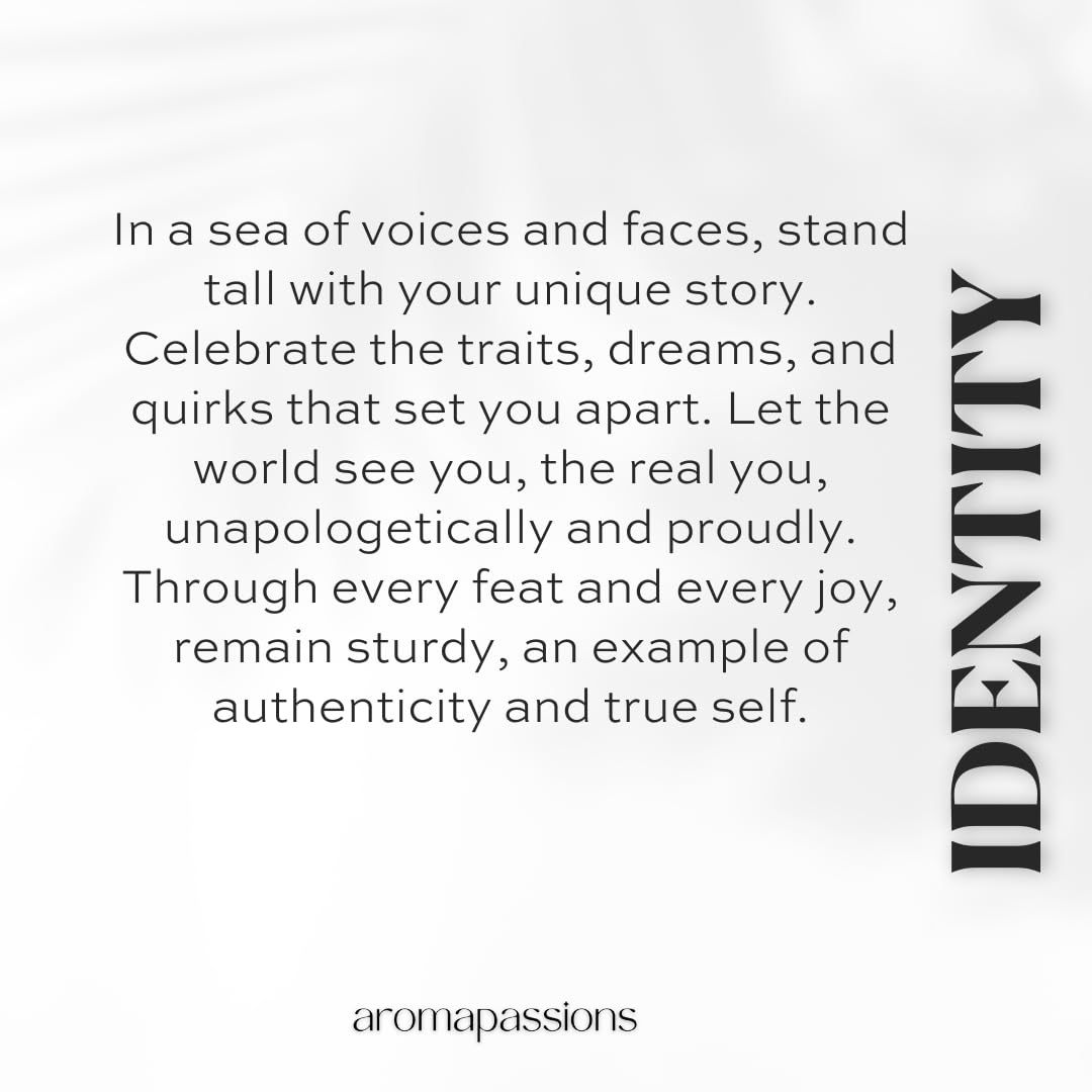 IDENTITY | Inspired by GLSSIER YOU | Pheromone Perfume for Men and Women | Extrait De Parfum | Long Lasting Dupe Clone Essential Oils Fragrance | Perfume De Hombre Mujer | (50 ml / 1.7 Fl Oz) aromapassions uk supplements