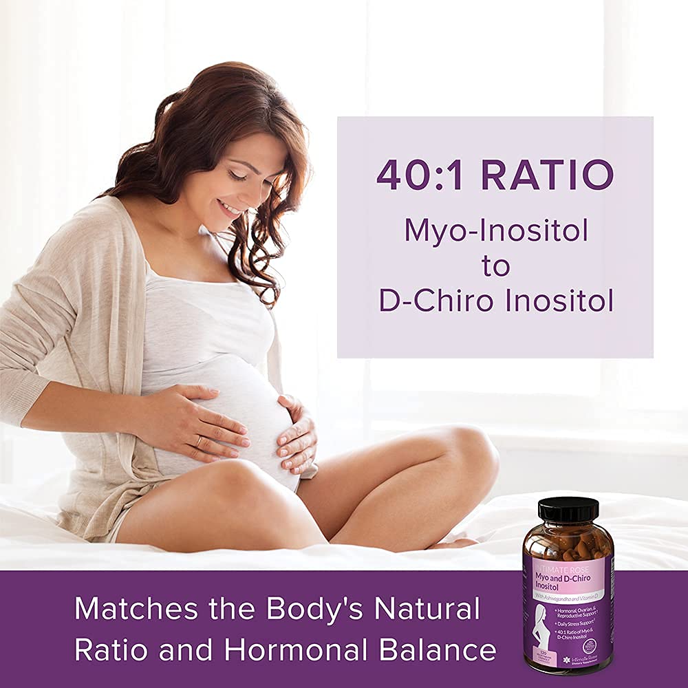 Save 10% on Myo-Inositol & D-Chiro Inositol 40:1 Blend & Vaginal Probiotics for Women Intimate Rose uk supplements