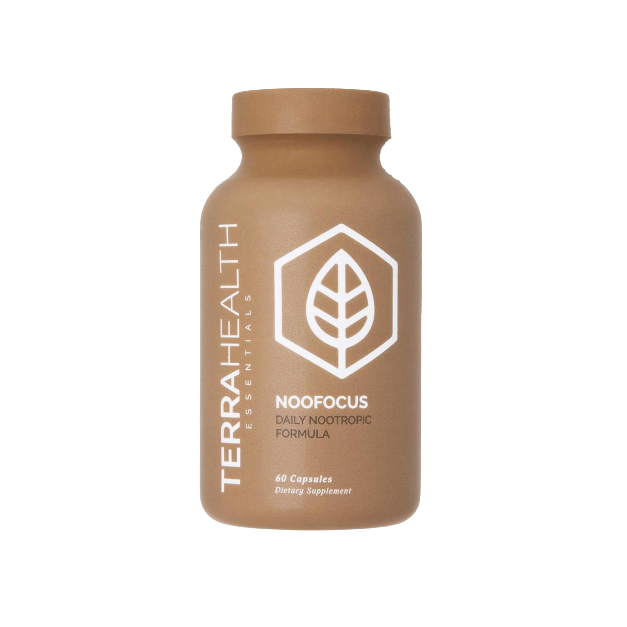 Terra Health Essentials NOOFOCUS - Nootropics Brain Support Supplement with Adaptogenic Mushrooms, Alpha-GPC, Gotu Kola, L-Theanine for Focus & Memory - All Natural, 30 Day Supply Terra Health Essentials uk supplements