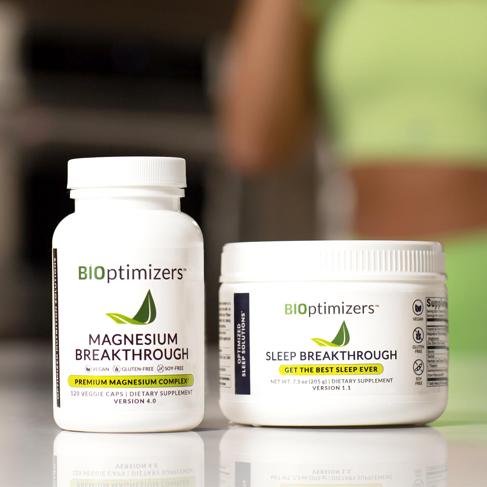 Magnesium Breakthrough Supplement 4.0 - Has 7 Forms of Magnesium: Glycinate, Malate BiOptimizers uk supplements