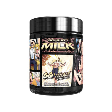 Gamer Supps GG Energy - Schlatt Milk by jschlatt (100 Servings) - Keto Friendly Gaming Energy and Nootropic Blend, Sugar Free + Organic Caffeine + Vitamins + Immune Support, Powder Drink Gamer Supps uk supplements
