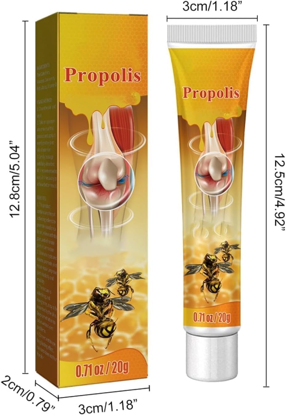 Bee Venom Relief Cream, Bone & Joint Gel, Beevenom New Zealand Bee Venom Professional Gel, Propolis Professional Gel Joint Cream （3PCS） JeurLrok uk supplements