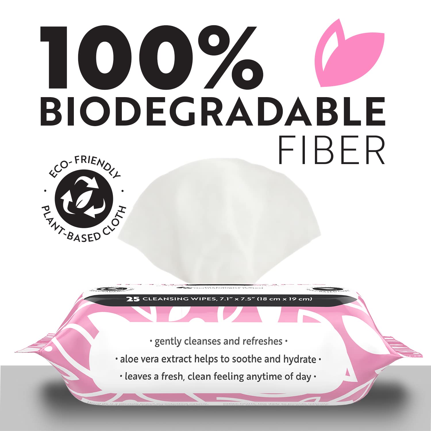HEROLIFE Personal Wipes for Feminine Care, Single Use To Go, Plant-Based, 1 pack of 40 Single Herolife uk supplements