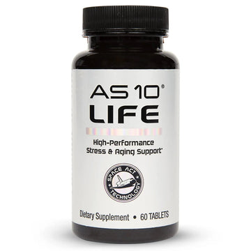 Nugevity AS 10® Life – Stress, Immune Support and Anti Aging Supplement - Multivitamin and Antioxidants Tablet, Resveratrol, Alpha Lipoic Acid Nugevity uk supplements