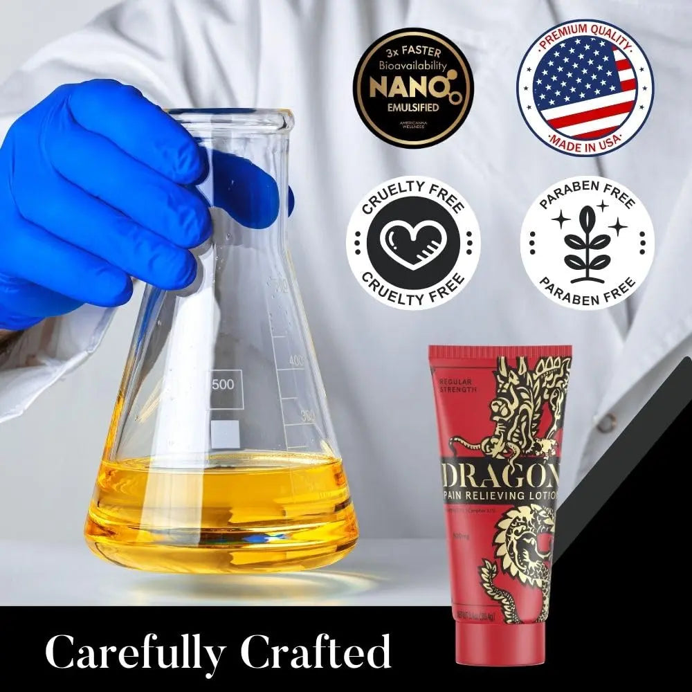 Americanna Wellness Dragon Lotion 3.4oz Regular Red Americanna Wellness uk supplements