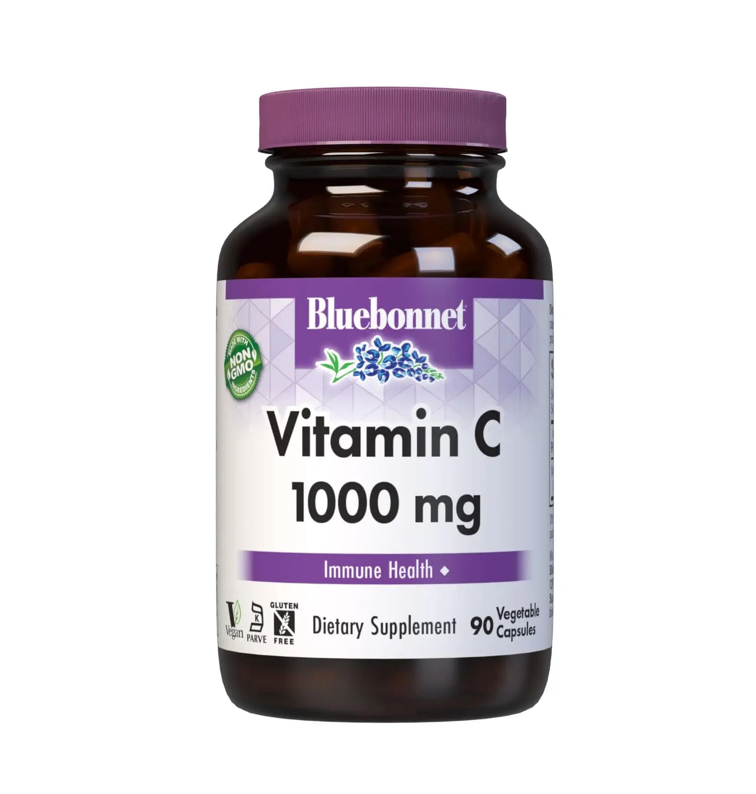 Bluebonnet Nutrition Vitamin C 1000 mg Vegetable Capsules, Ascorbic Acid, For Immune Health & Skin Health, Vegan, Vegetarian BlueBonnet uk supplements