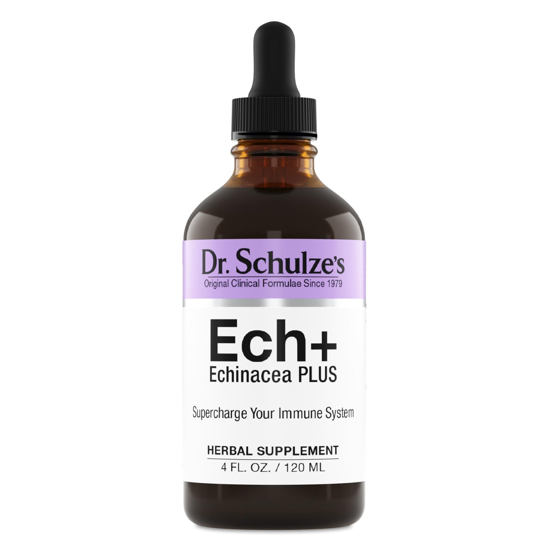 Dr. Schulze's Echinacea Plus | Echinacea Root and Seed | All Organic Extract | Gluten-Free Dr. Schulze's uk supplements