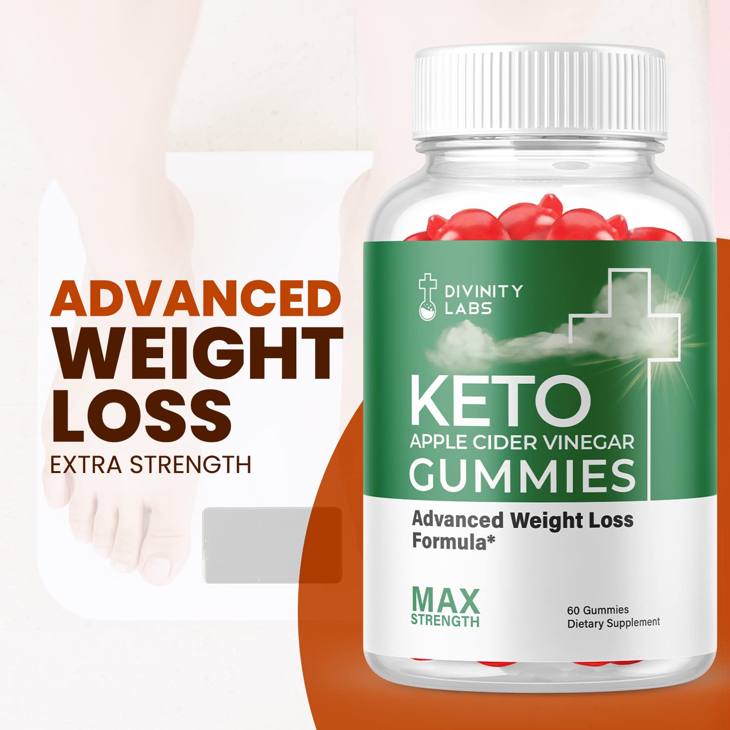 Ark Labs Divinity Labs Keto ACV Gummies, Gummies (3 Pack) Ark Labs uk supplements