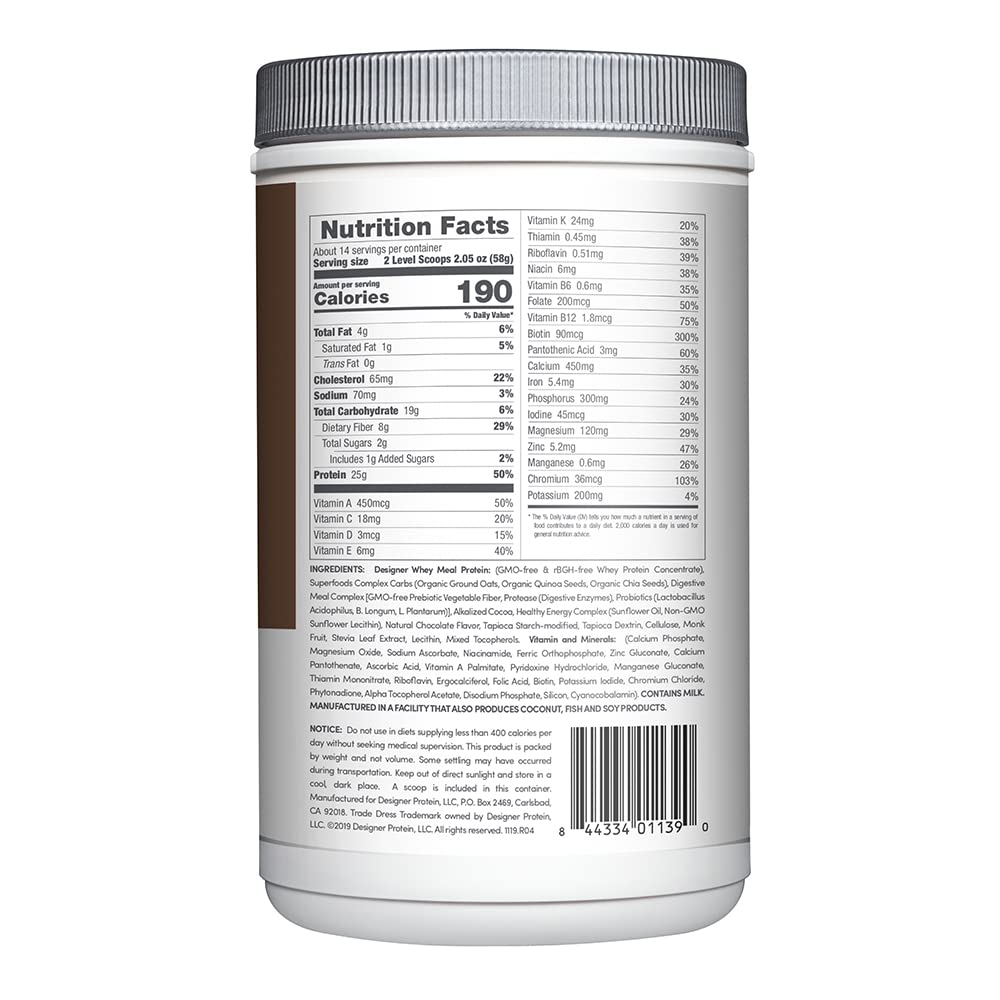 Designer Wellness, Designer Whey Protein Meal Powder with Vitamins, Minerals, and Organ Designer Wellness uk supplements