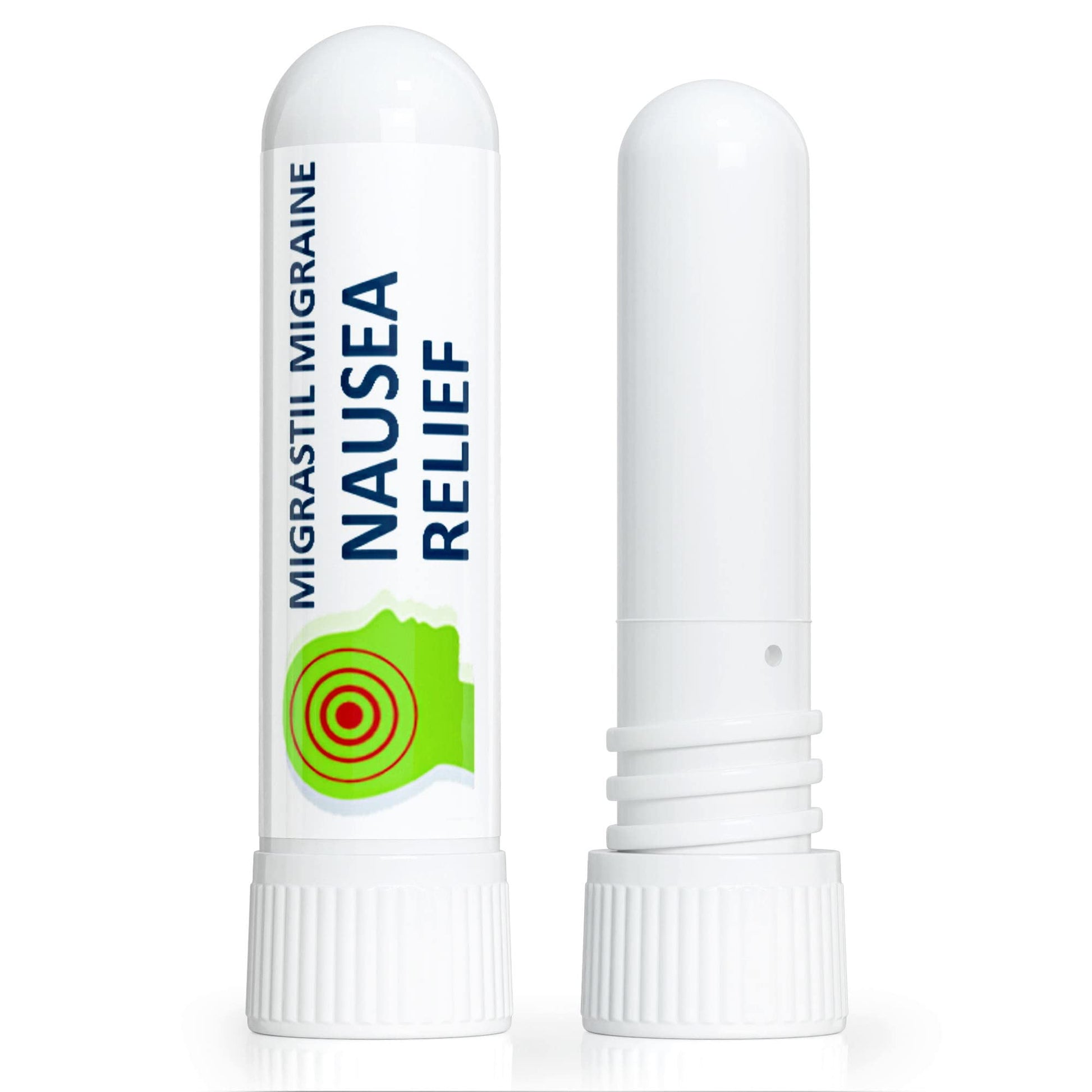 Basic Vigor Migrastil Inhaler (Pack of 2) - Pocket Size Aromatherapy Inhaler for Queasiness Basic Vigor uk supplements