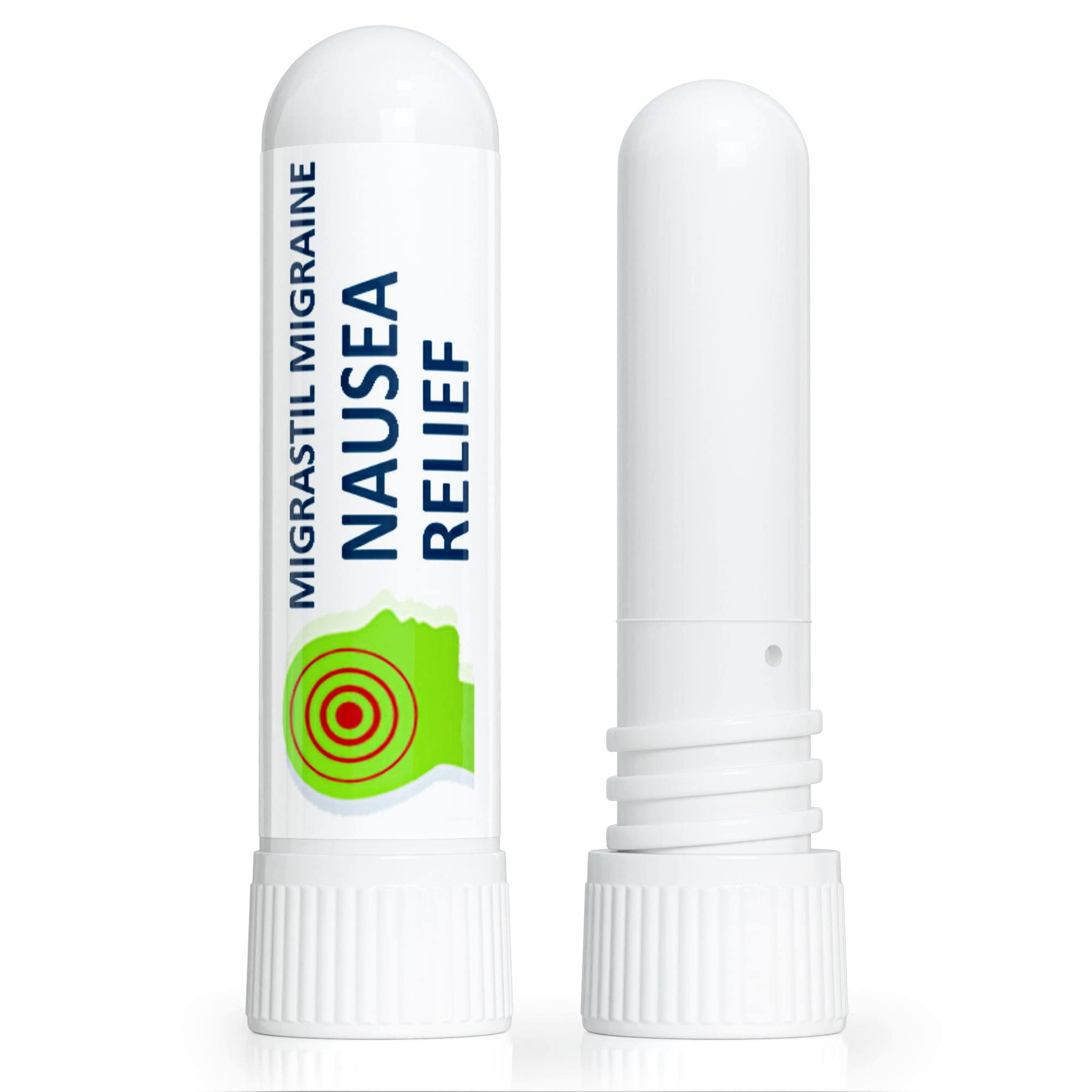 Basic Vigor Migrastil Inhaler (Pack of 2) - Pocket Size Aromatherapy Inhaler for Queasiness Basic Vigor uk supplements