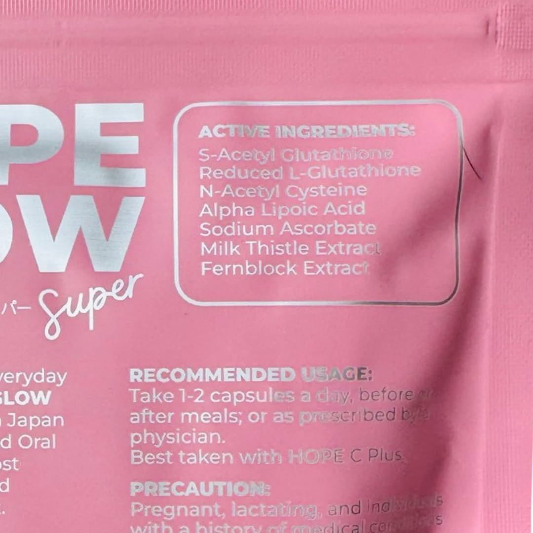 1 Sachet Luna Aura Hope Glow Super 700mg (60 Capsules) Generic uk supplements