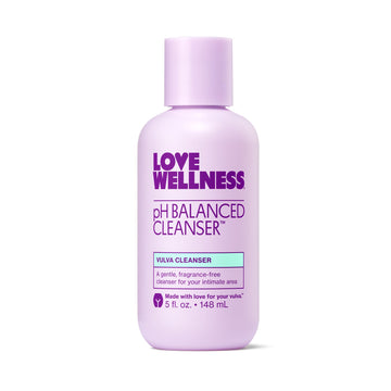 Love Wellness pH Balancing Cleanser | Feminine Vaginal Wash | Fragrance-Free | Vaginal Cleanser for Balanced pH, Intimate Health & Hygiene | Non-Irritating with Aloe Vera for Sensitive Skin | 5 Fl Oz Love Wellness uk supplements