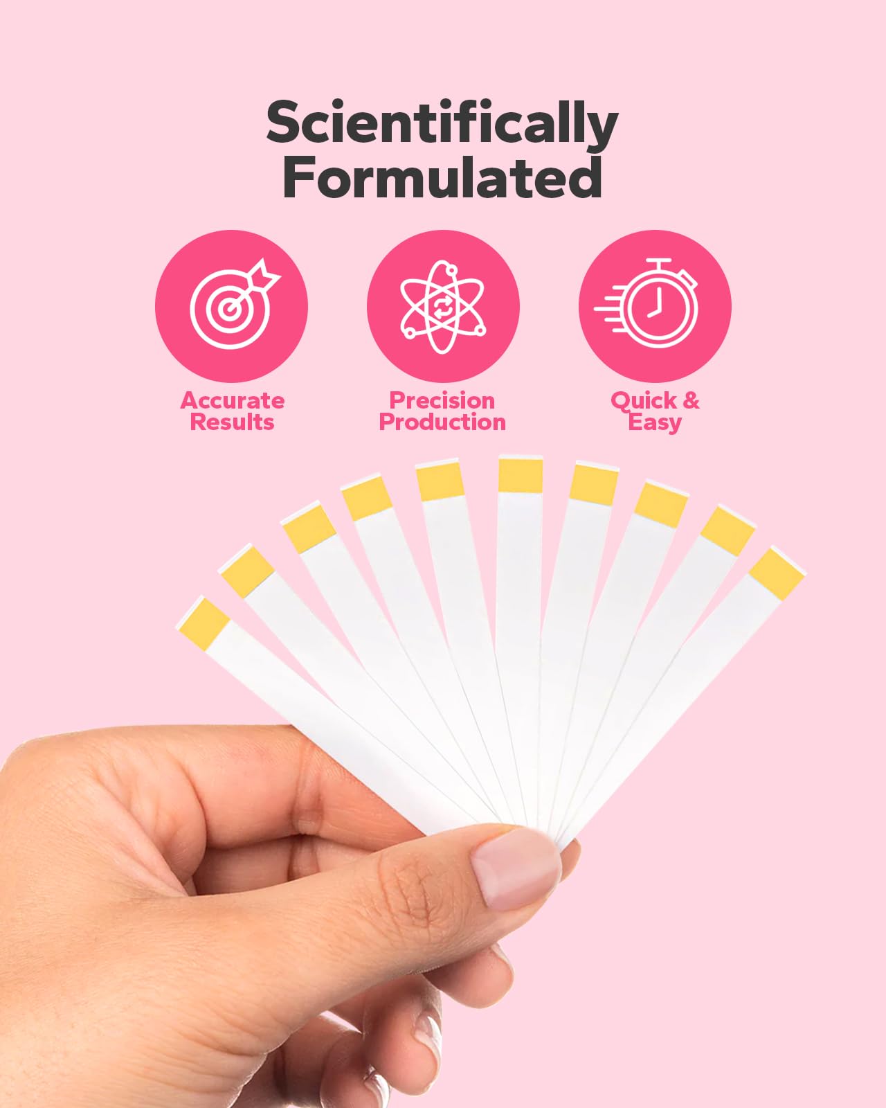 Choppie Vaginal Health pH Test Strips (50 Strips), pH Balance Test Strips for Women, Vaginal pH Test Strips Choppie uk supplements