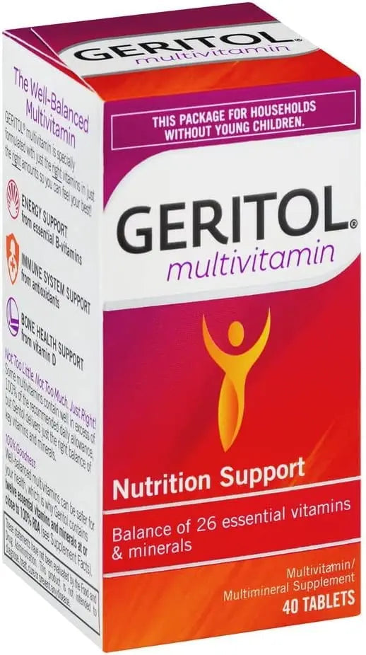 Geritol Complete Tablets, 100 Count (Pack of 3) Geritol uk supplements