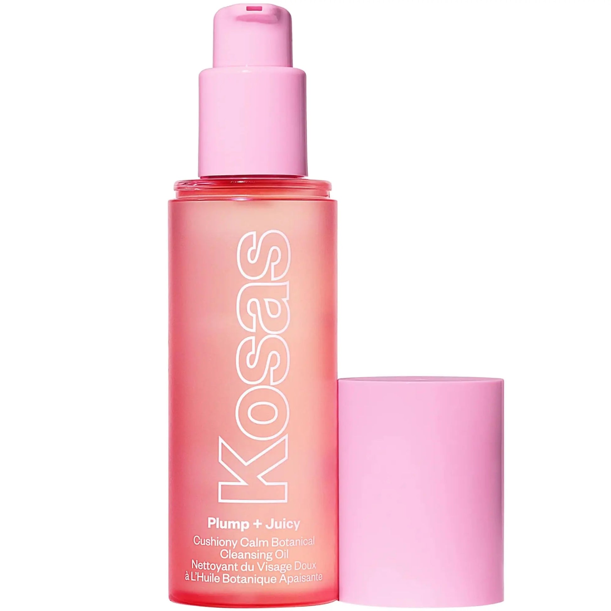 Kosas Plump + Juicy Cushiony Calm Botanical Cleansing Oil – Hydrating Makeup Remover for Sensitive Skin, Non-Greasy Oil Cleanser with Ceramides & Squalane for Soft, Soothed Skin Kosas uk supplements
