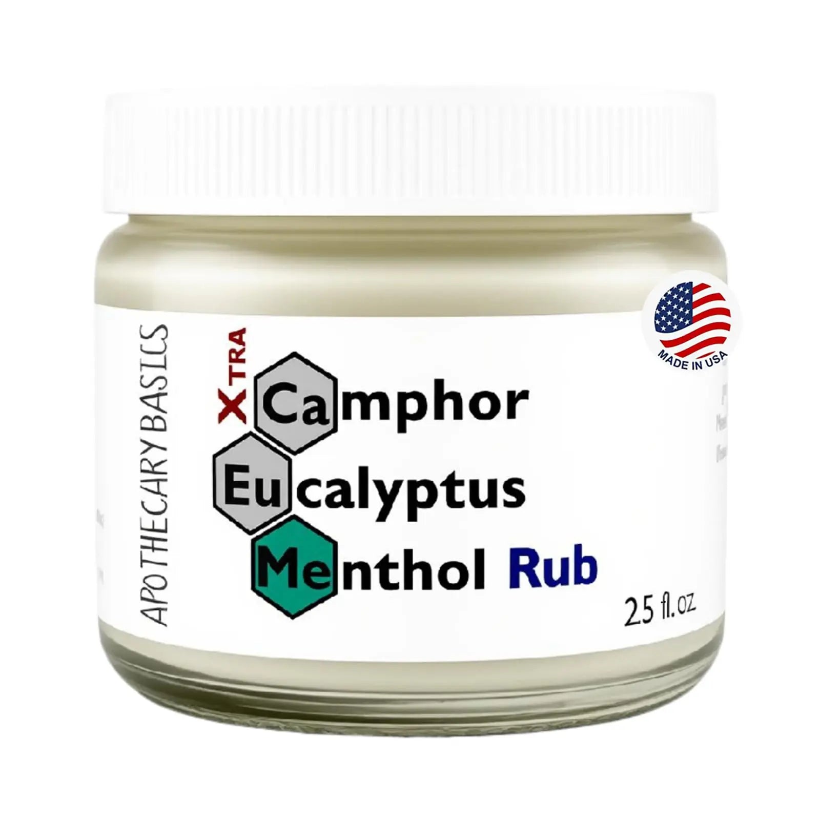 Camphor+Eucalyptus+Menthol Xtra Rub – Handmade with Menthol, Camphor & Eucalyptus – Soothing & Refreshing – 2.5 fl oz IEG Store uk supplements