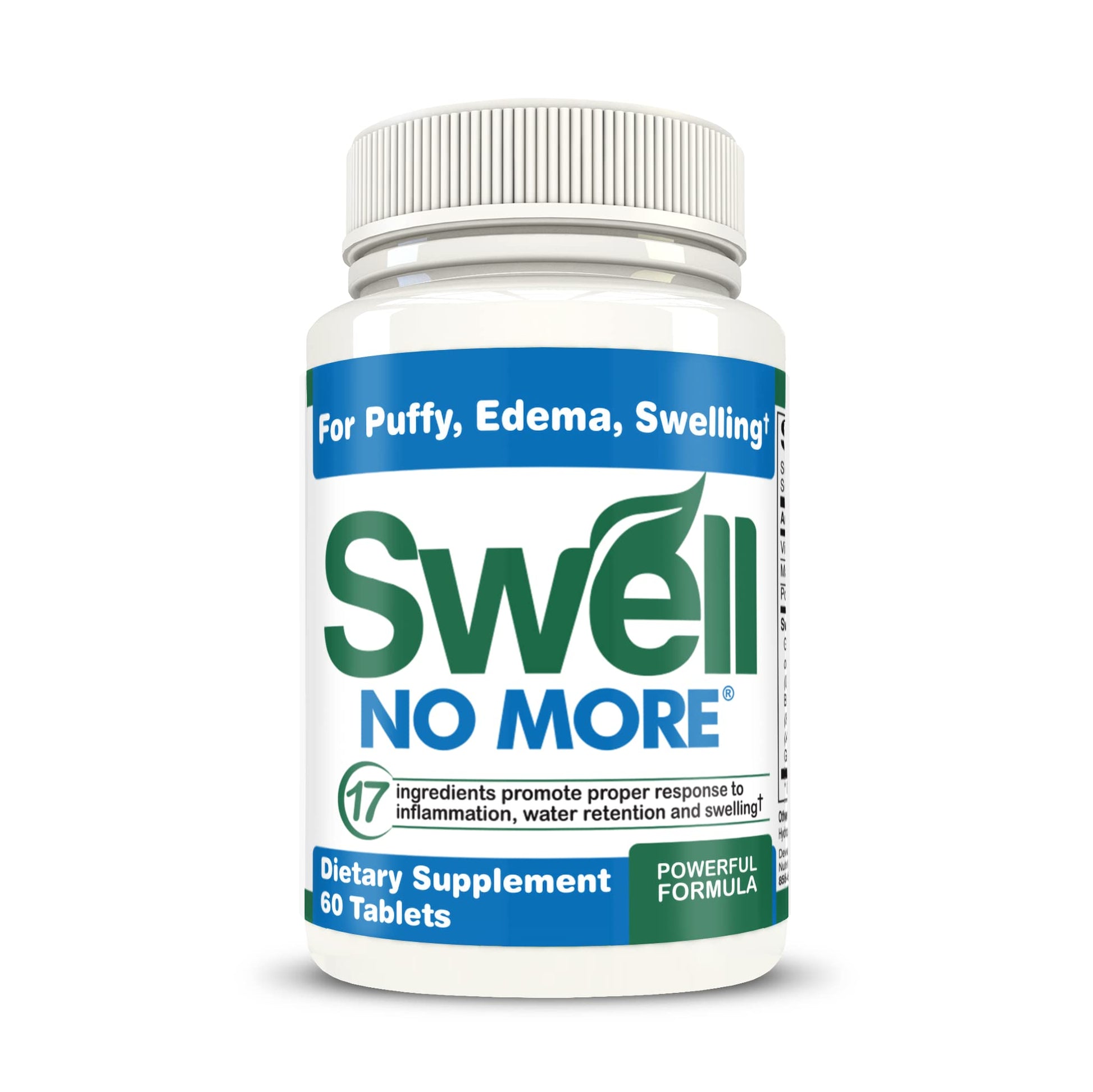 SwellNoMore Pill Natural Diuretic Reduces Edema Swelling, Swollen Feet swell no more uk supplements
