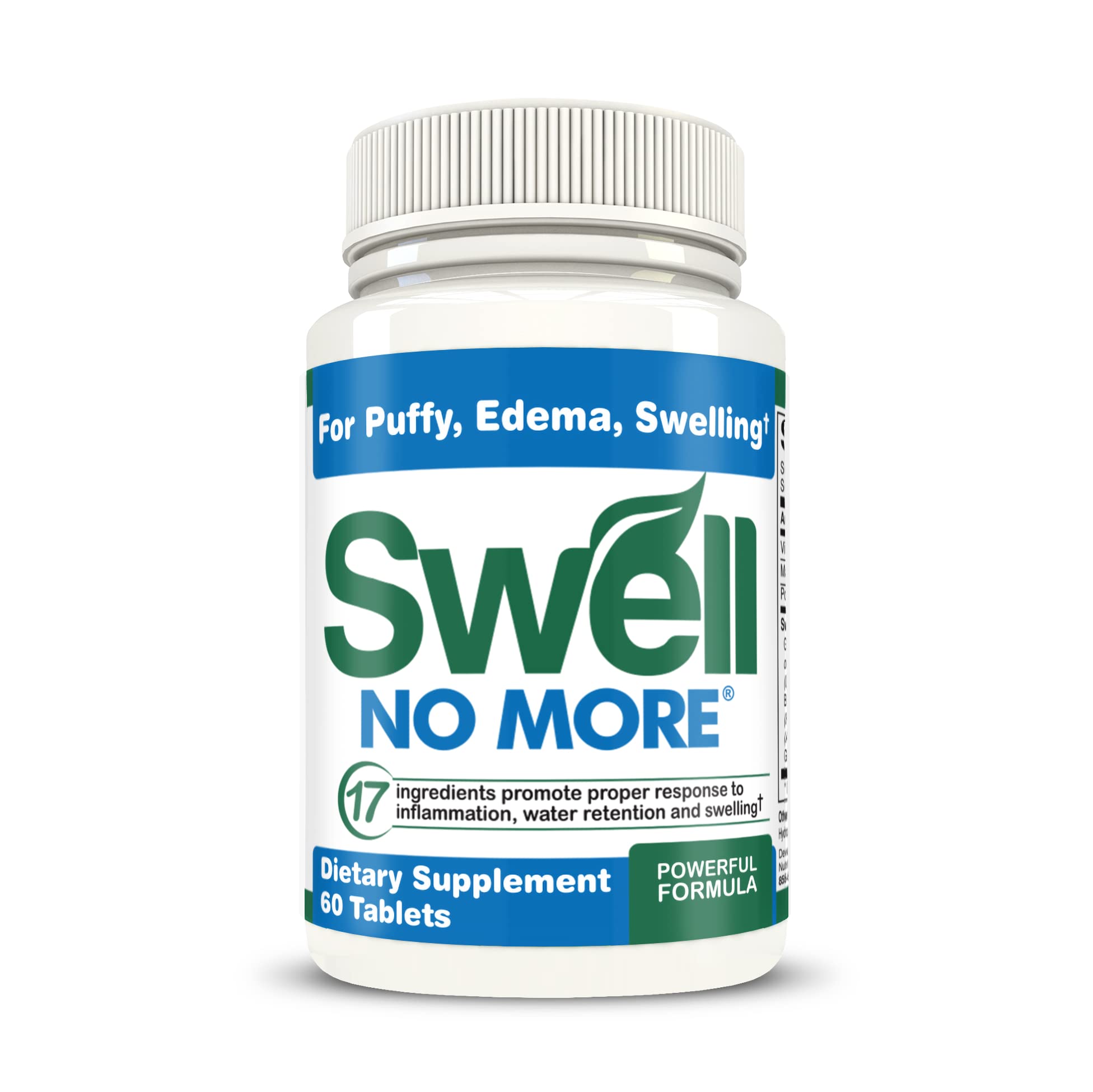 SwellNoMore Pill Natural Diuretic Reduces Edema Swelling, Swollen Feet swell no more uk supplements