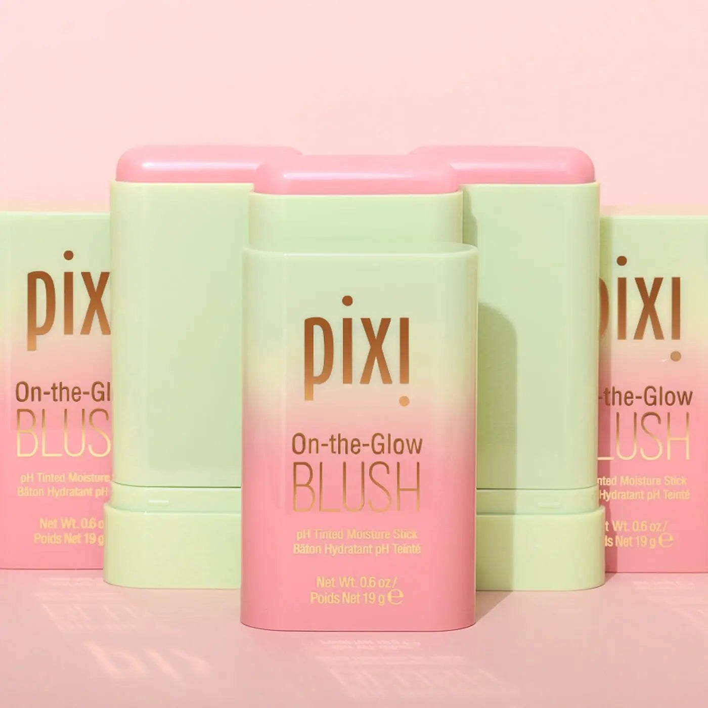 Pixi On-the-Glow Blush Stick in CheekTone, pH Reactive Hydrating Tinted Moisture Stick for Cheeks and Lips with Ginseng, Aloe Vera and Fruit Extracts, Twist-Up Design, Paraben-Free, 19g / 0.6 oz Pixi uk supplements