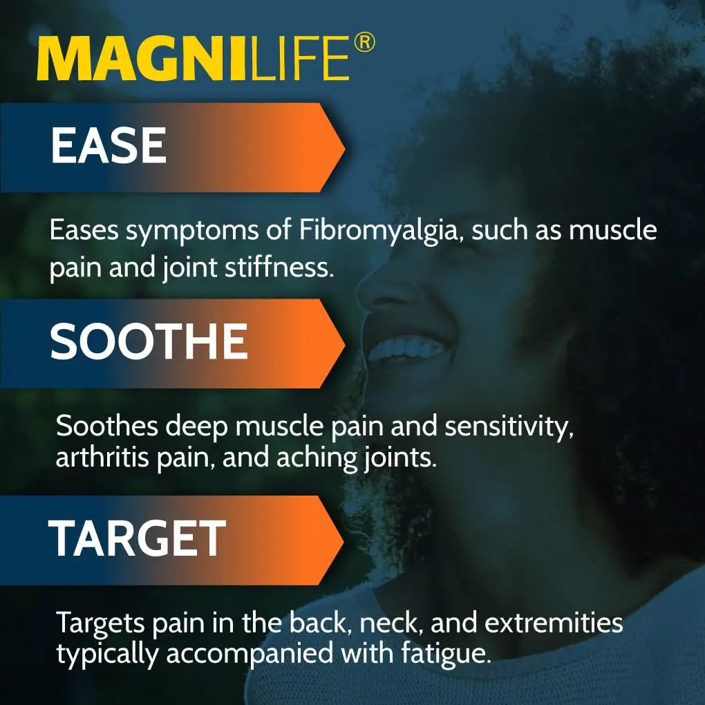 MagniLife Pain & Fatigue Relief Cream 4 oz Pain & Inflammation Relief Foam 4 oz. Natural Joint & Muscle Pain Relief Bundle for Shoulders, Back, Knees, Arthritis, Stiffness & Soreness MagniLife uk supplements