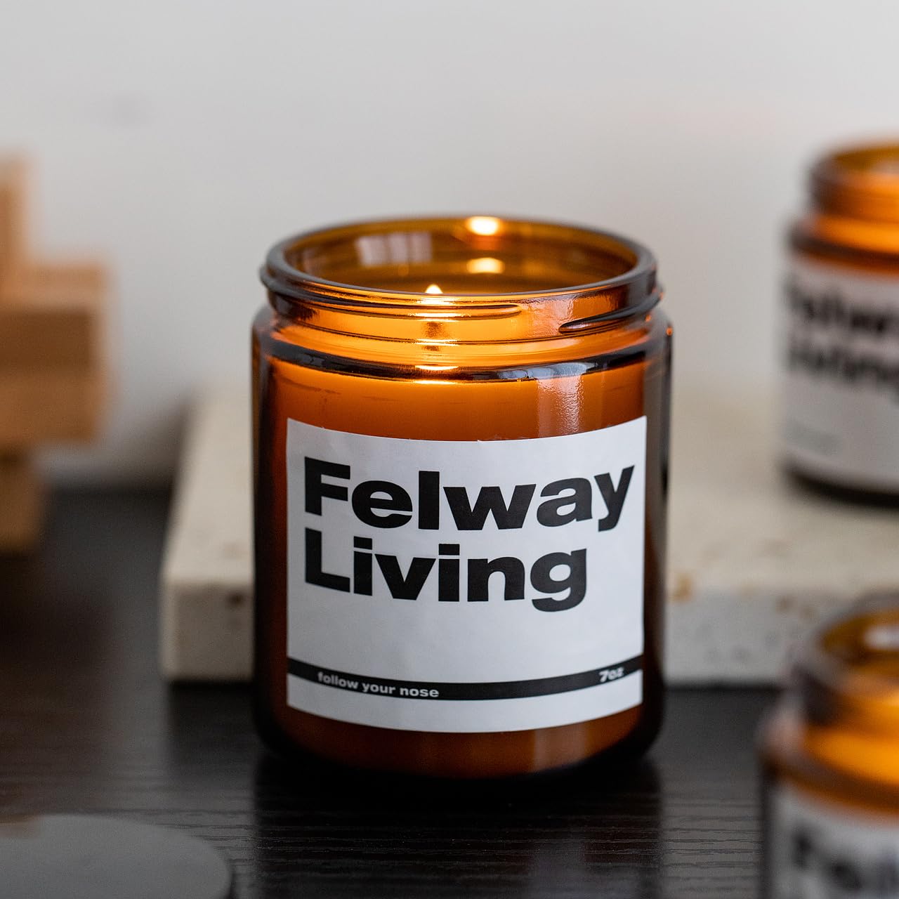 FELWAY Vanilla Scented Candle, Organic Soy Candle for Home Scented, 7 oz Long Lasting, Gift for Women's FELWAY uk supplements